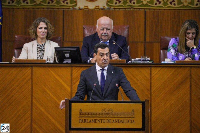 El PP-A consigue la aprobación del Parlamento para la subida de sueldos del presidente de la Junta y altos cargos