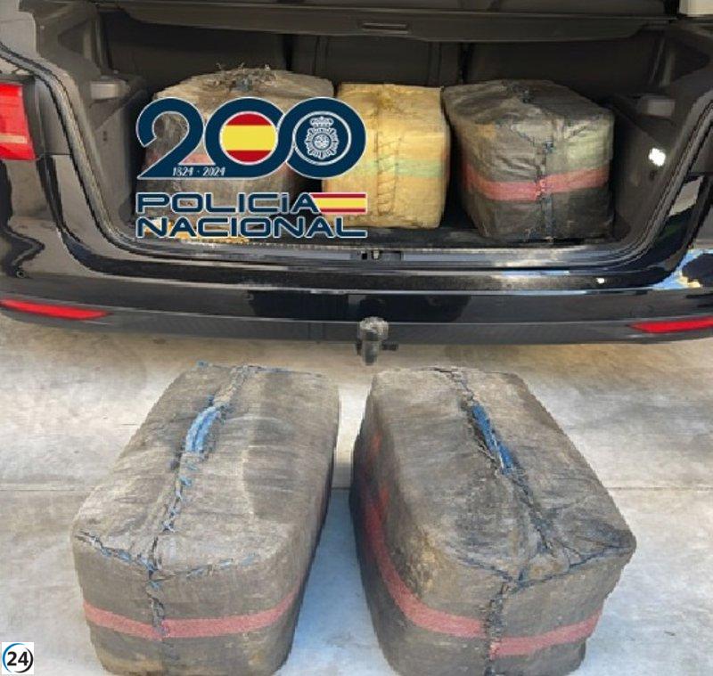 Desarticulada banda en Málaga y Granada que traficaba grandes cantidades de hachís: cinco arrestados