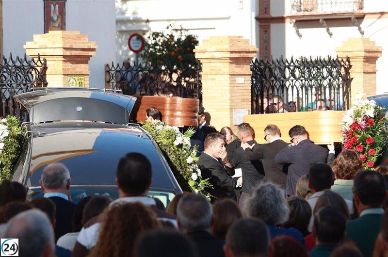 Triste despedida en Morón (Sevilla): La comunidad llora a un padre y sus dos hijos fallecidos en trágico accidente de la A-4.