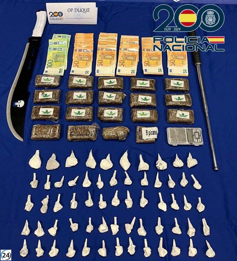 Cuatro miembros de una familia arrestados en Algeciras (Cádiz) por tráfico de drogas hacia los viajeros.