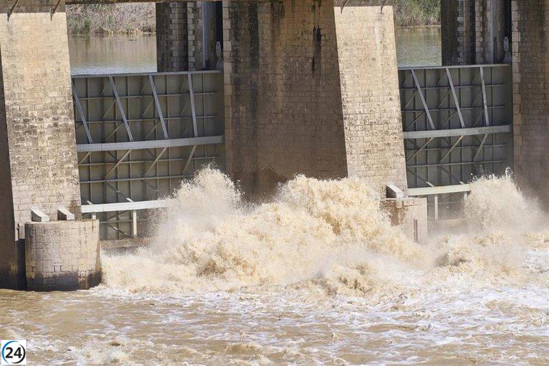 Los embalses del Guadalquivir alcanzan el 43% de su capacidad tras las intensas lluvias