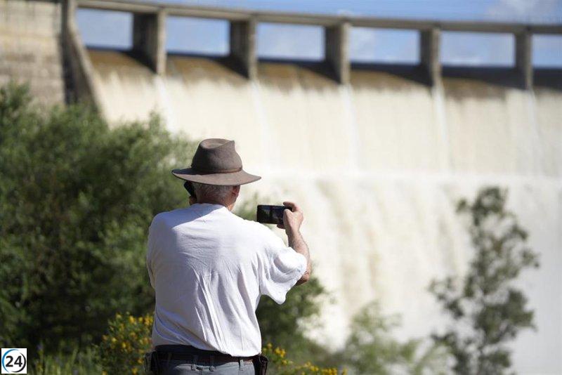 Los embalses andaluces aumentan su capacidad en una semana hasta llegar al 40%, once puntos más que en el mismo periodo del año anterior.
