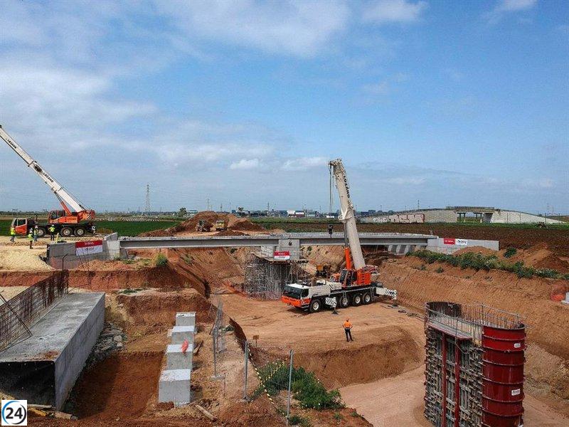 Comienza la construcción de la línea 3 del Metro en Pino Montano, Sevilla.