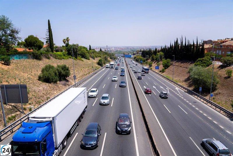 Tres personas pierden la vida en accidentes de tráfico en Andalucía este fin de semana.