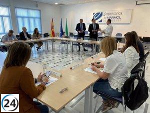 Empresarios progresistas proponen al gobierno de Andalucía convertir sede del CTAP en centro de negocios del mármol.