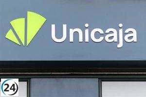 Unicaja distribuye dividendo de 0,049 euros por acción hoy