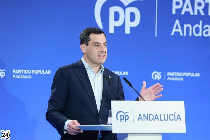 Moreno culpa a Sánchez por el resultado de Bildu y insta al PP-A a centrarse en las elecciones catalanas