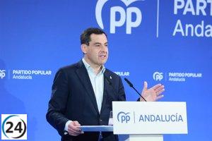 Moreno culpa a Sánchez por el resultado de Bildu y insta al PP-A a centrarse en las elecciones catalanas