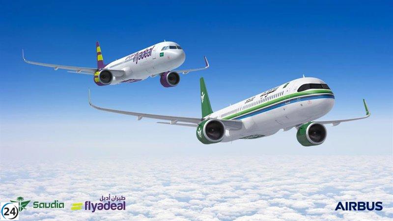 Saudia compra 105 aviones Airbus A320neo por más de 10.600 millones de dólares