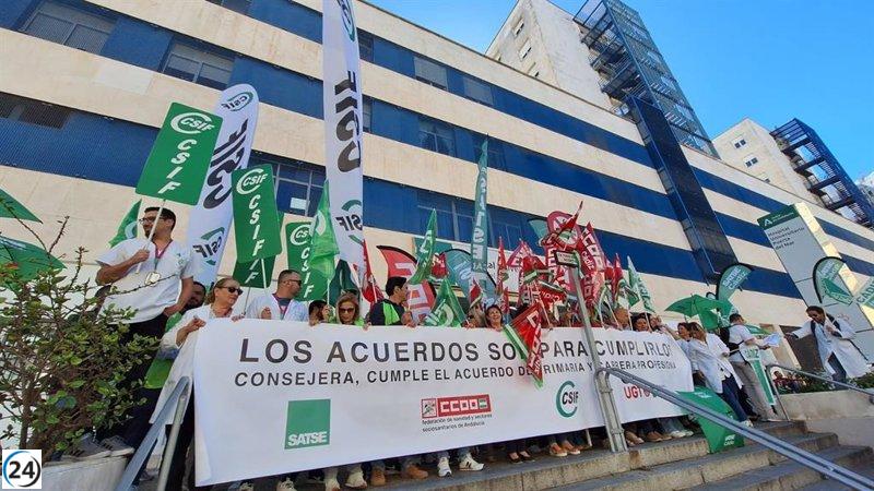 Sindicatos abandonan la Mesa Sectorial del SAS por falta de diálogo en ampliación de plantilla.