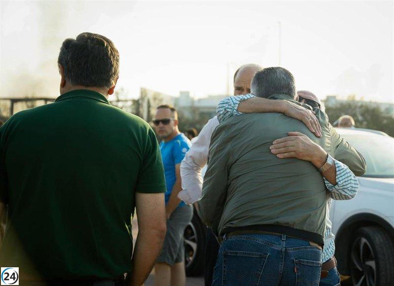 Presidente de cooperativa incendiada en Almería promete reconstruir y seguir adelante