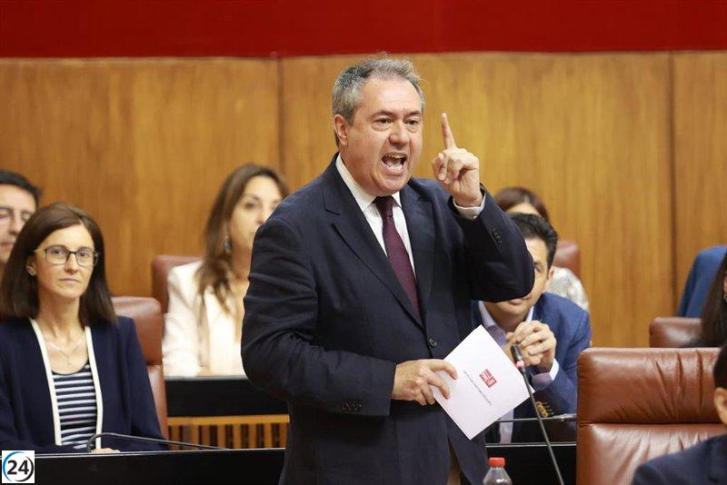 Espadas critica a Moreno por difamar a Begoña Gómez en línea con la imagen del PP.
