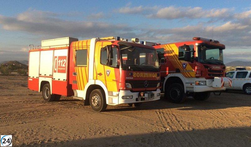 Un hombre resulta herido en un incendio en una vivienda de Vícar (Almería)