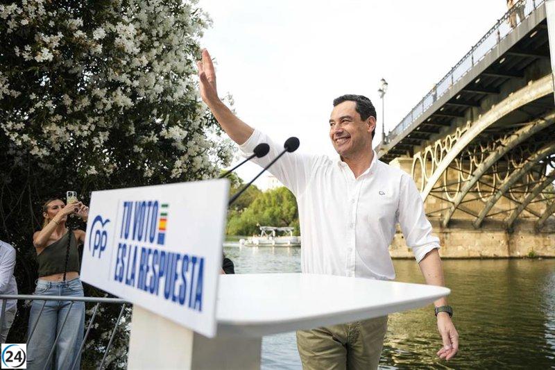 El PP vence en las elecciones europeas en Andalucía con el 35,1% de los votos, superando al PSOE por 4,3 puntos, según Sigma 2.