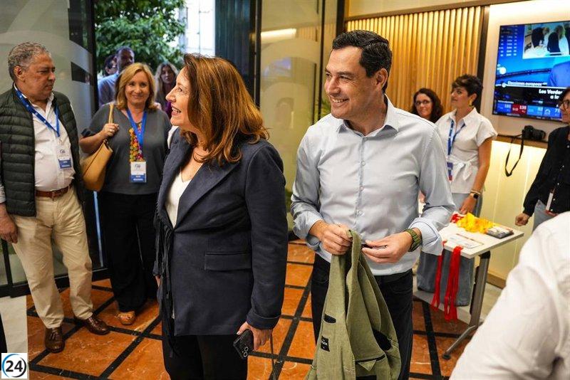 Moreno confiado en el triunfo electoral en Andalucía: