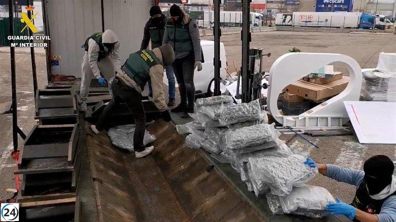 28 detenidos por tráfico de marihuana en Almería, Málaga, Toledo y Zaragoza