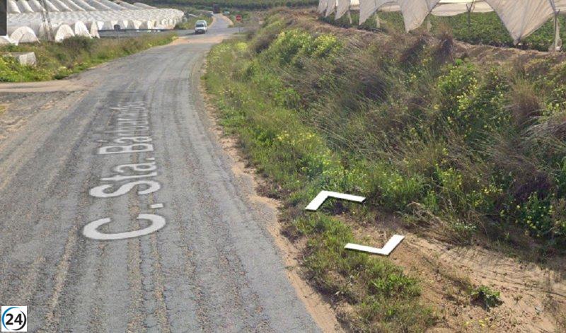 Cuatro mujeres resultan heridas en accidente de tráfico en Lepe, Huelva.