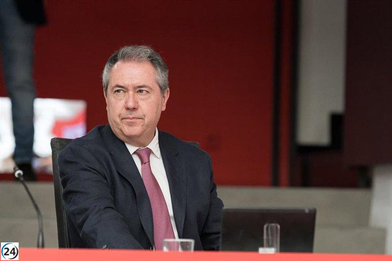 Espadas rechaza imposiciones del Gobierno en financiación autonómica