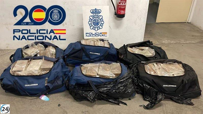 Incautan 300 kg de cocaína en contenedor del Puerto de Algeciras proveniente de Perú