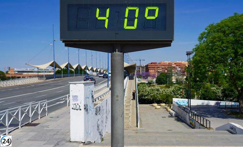 Andalucía en alerta por ola de calor: temperaturas superarán los 40ºC en Córdoba y Jaén.