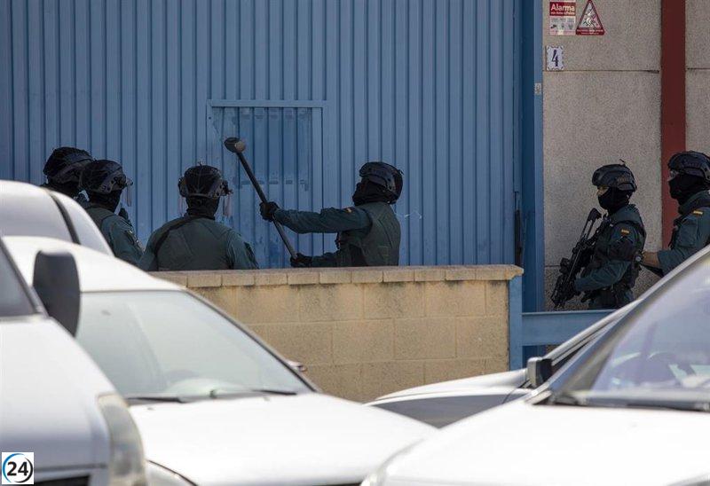 Operativo antidrogas en La Palma del Condado (Huelva) se salda con nueve detenidos