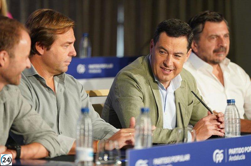 Moreno denuncia desigualdad de fondos para Andalucía en comparación con Cataluña