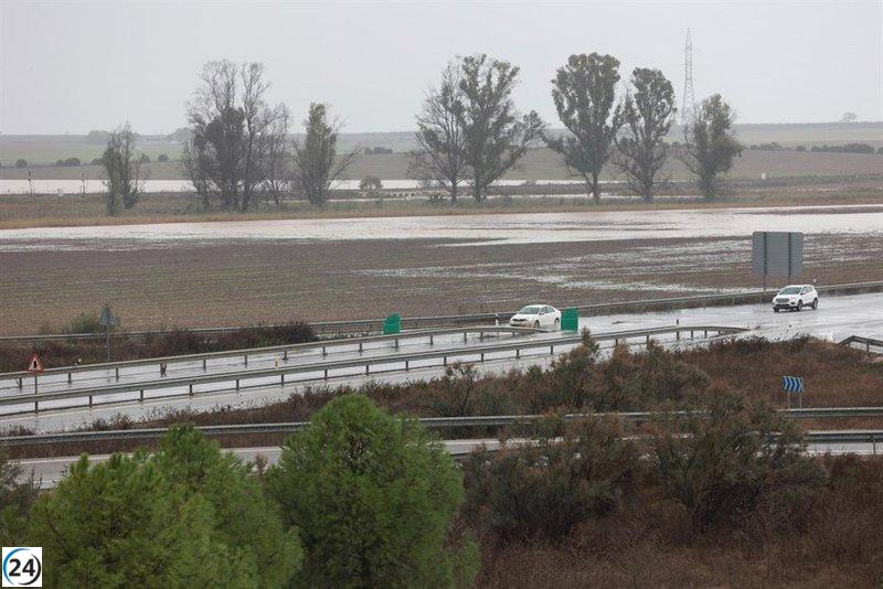 Andalucía sigue con cinco vías bloqueadas por la DANA en Cádiz, Granada y Málaga.