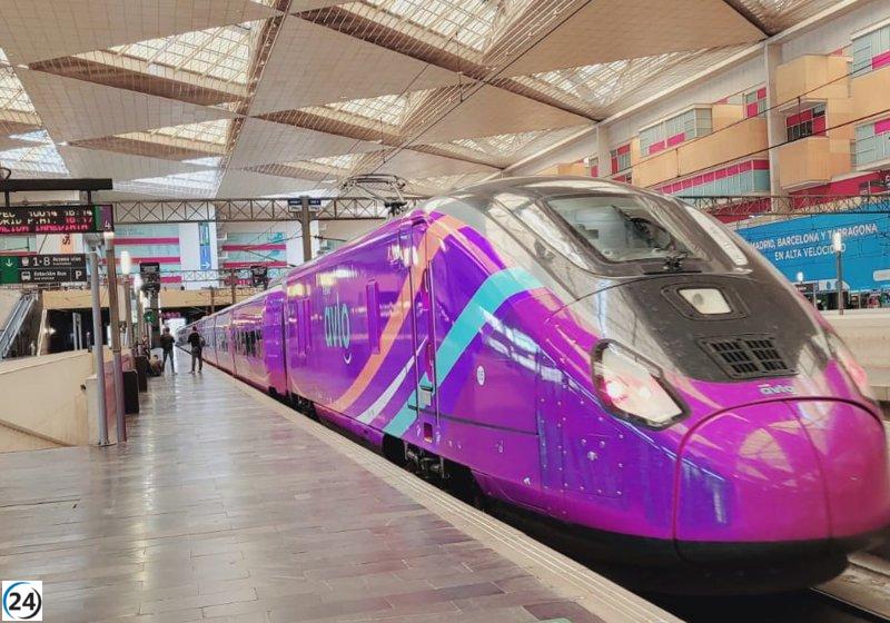 Renfe lanza ocho nuevos Avlo en la ruta Madrid-Andalucía desde el 15 de diciembre, compitiendo con Ouigo.