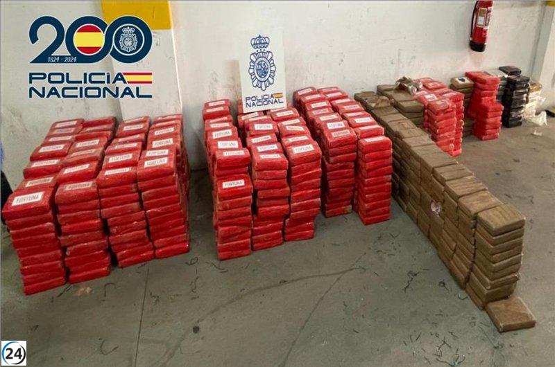 Desmantelan red de narcotráfico en Algeciras: una tonelada de cocaína y diez arrestos.