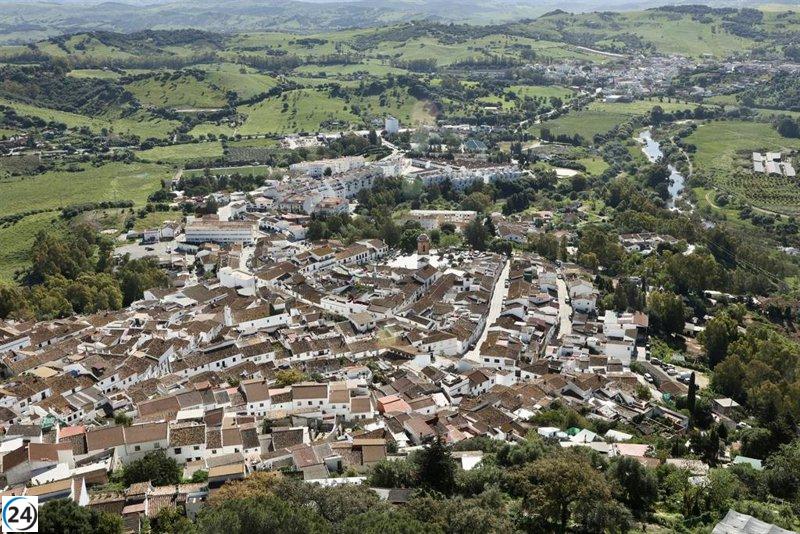 Rescatadas seis personas de un tejado en Jimena por inundaciones repentinas.