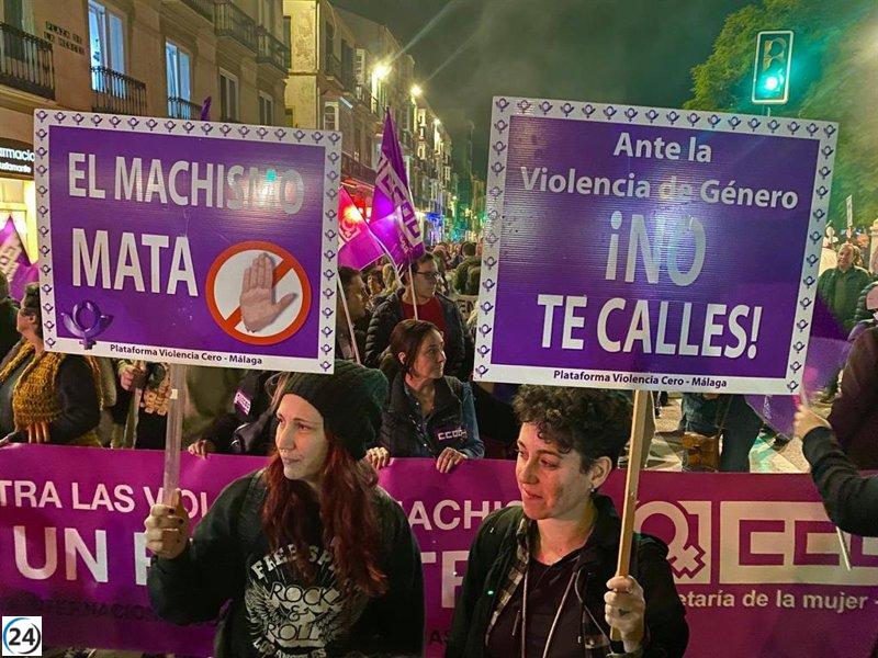 Masivas protestas en Andalucía exigen el fin de la violencia de género.