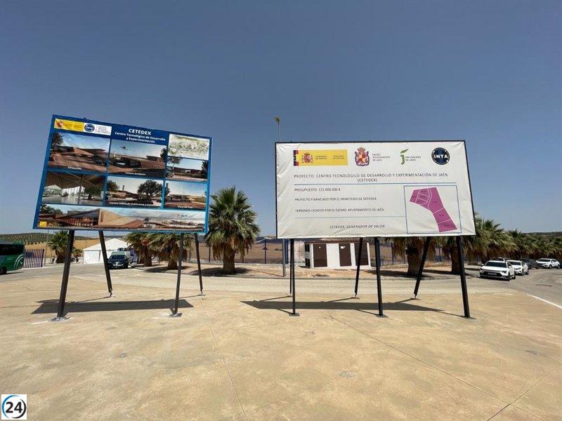 Jaén apoya a Cetedex con terrenos municipales para el desarrollo de su campo de pruebas.