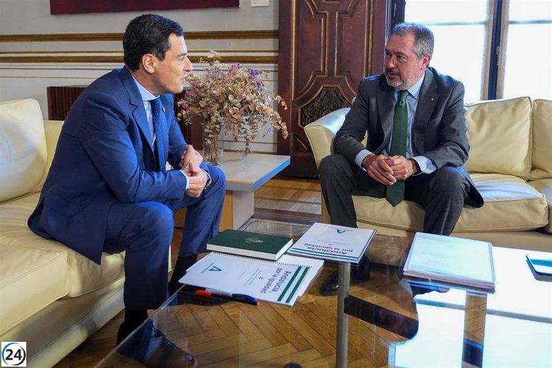 Espadas exige a Moreno una auditoría sobre el gasto en publicidad institucional, incluidos los fondos europeos.