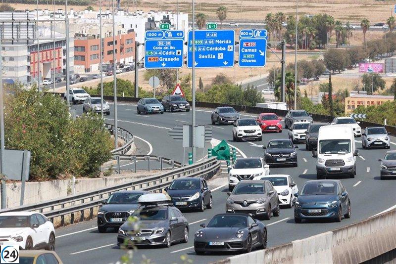 La DGT inicia el viernes la etapa final de la Operación Navidad, con 900.000 viajes proyectados.