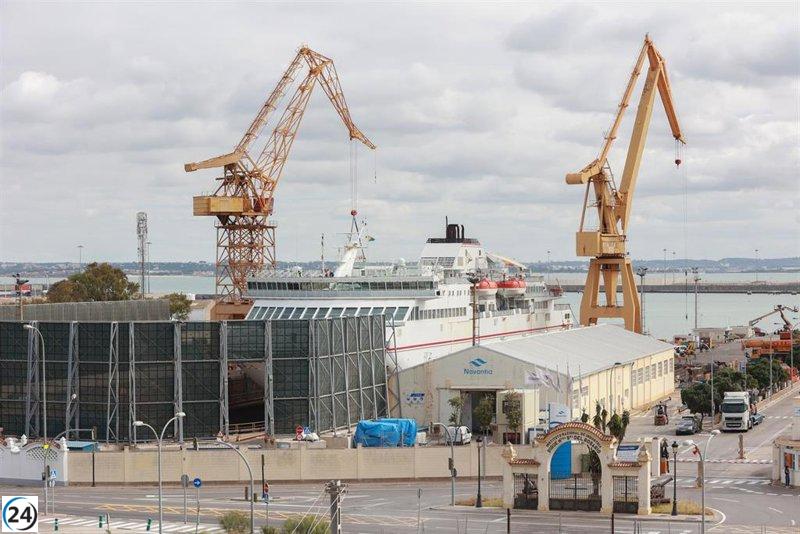 Navantia refuerza sus controles para asegurar el cumplimiento del convenio colectivo en Cádiz.