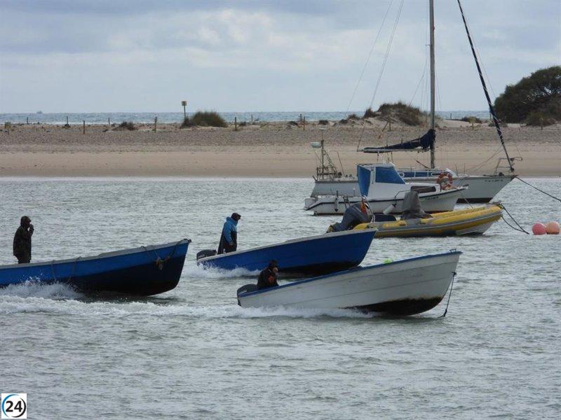 Jucil denuncia que Chiclana y el río Guadalete se han transformado en puntos de abastecimiento para narcotraficantes.
