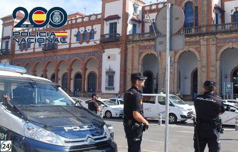 Arrestado en Jerez por agredir sexualmente a dos menores en la vía pública.