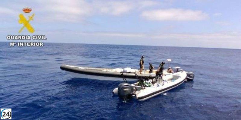 La AUGC denuncia la falta de patrullas marítimas de la Guardia Civil en Sevilla para combatir las narcolanchas en el río.