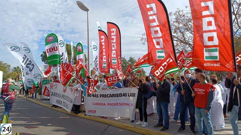 CCOO y UGT marchan hoy por un escudo social y en defensa de los derechos sociales.