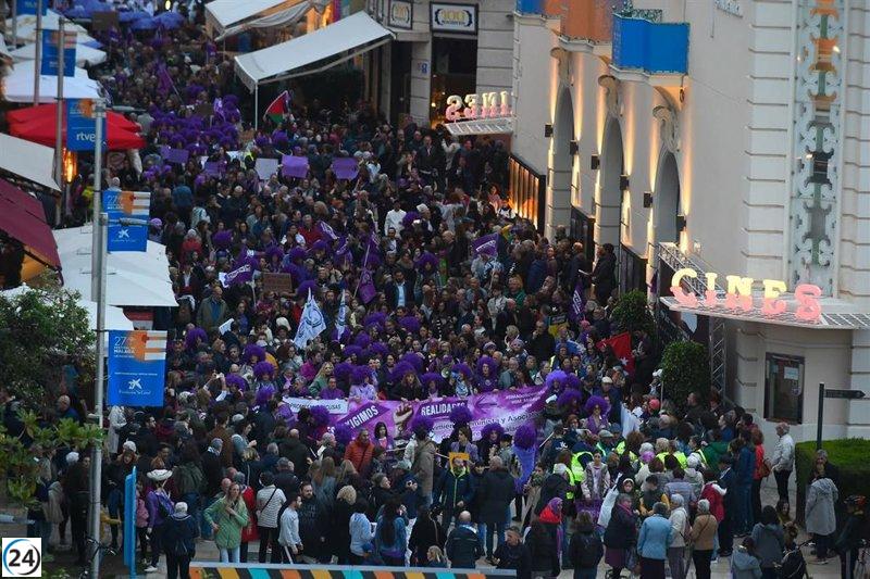 Se cancelan las marchas del 8M en Málaga, Huelva y Cádiz debido a pronóstico de lluvia.