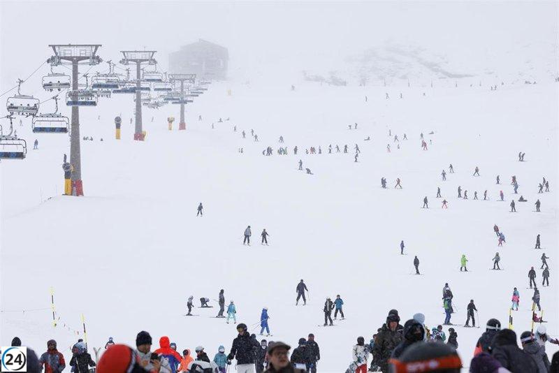 Avalancha en Sierra Nevada: Sin heridos tras el incidente fuera de pista.