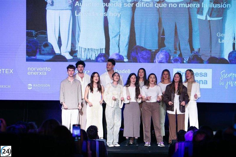La Reina Letizia lidera en Almería la entrega del Premio Princesa de Girona Arte 2025.