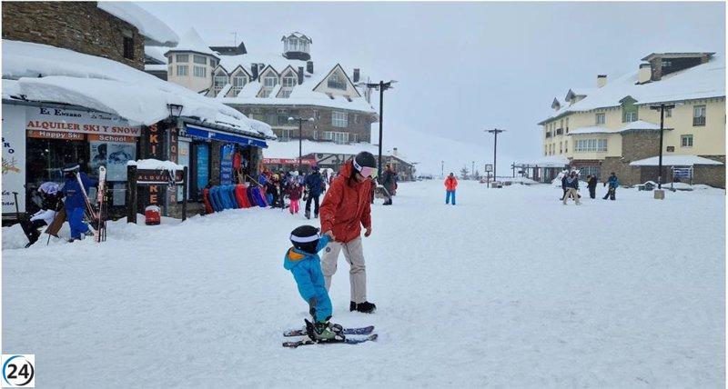 Sierra Nevada registra más de dos metros de nieve y se alista para su gran apertura de temporada.
