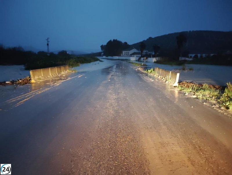 Cinco embalses de Córdoba liberan agua tras fuertes lluvias.