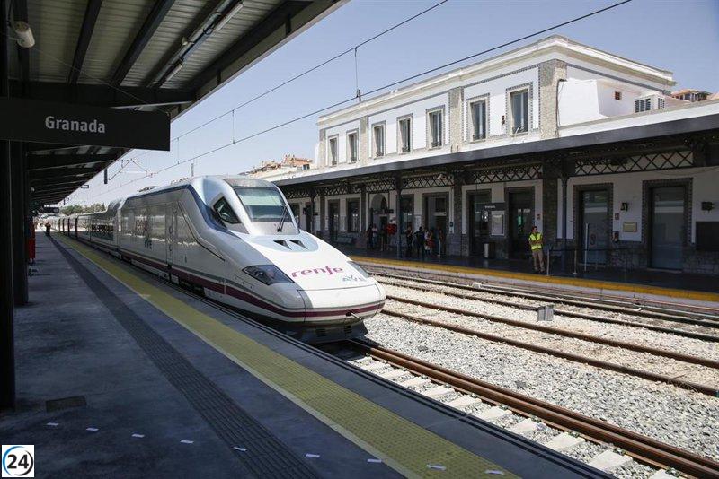 El AVE matutino entre Granada y Madrid arrancará el 23 de abril.