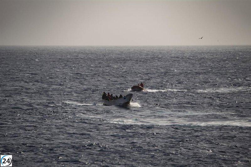 Capturan al capitán de la embarcación que llevó a 24 migrantes a la Cala San Pedro en Almería.