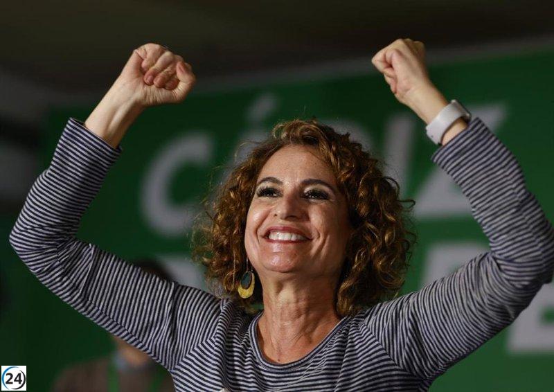 Montero destaca la vital importancia del PSOE como guía de socialdemocracia unida en Andalucía.