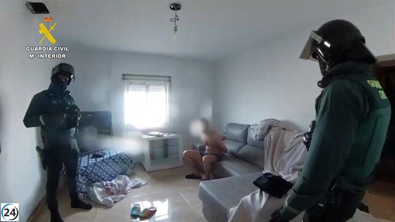 Desmantelan en Chiclana un clan familiar dedicado al tráfico de cocaína.