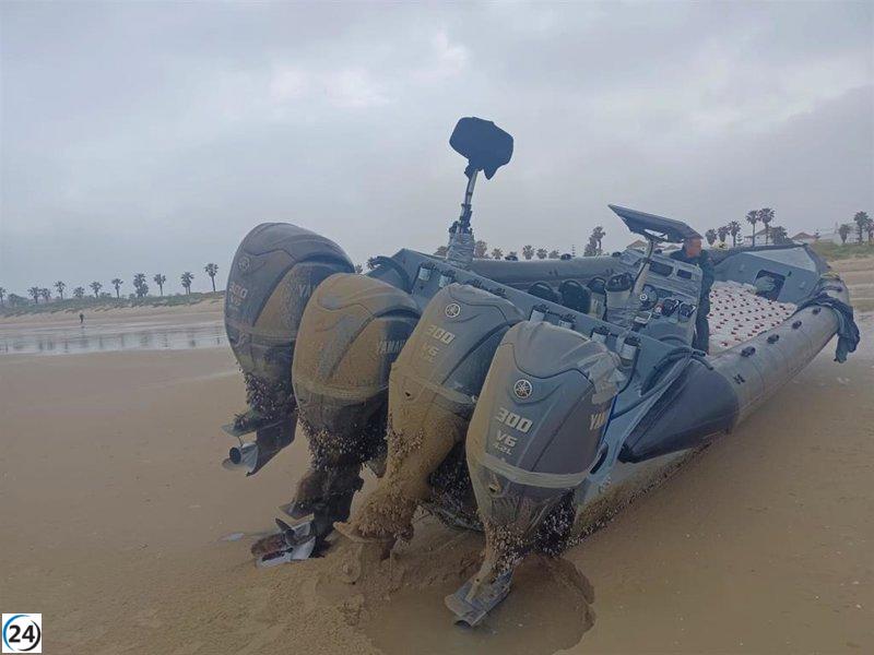 Frustran tres intentos de contrabando de gasolina por la costa de Cádiz.
