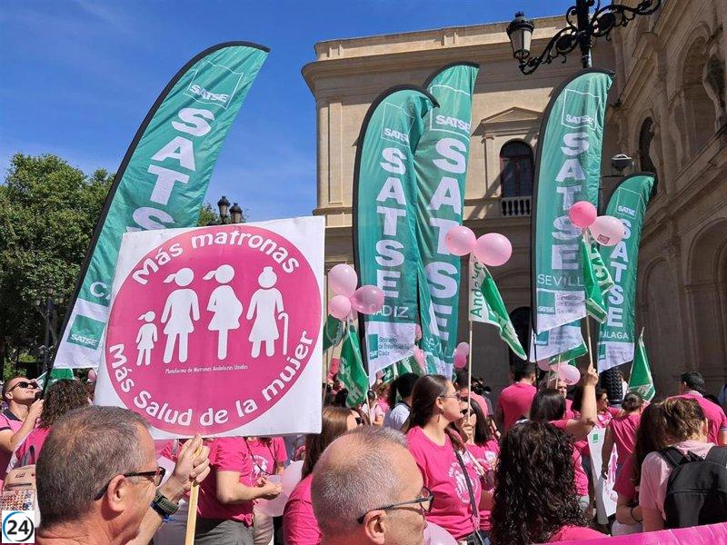 Satse alerta sobre la falta de 600 matronas en la Atención Primaria andaluza y señala que el 16,5% se retirará en cinco años.